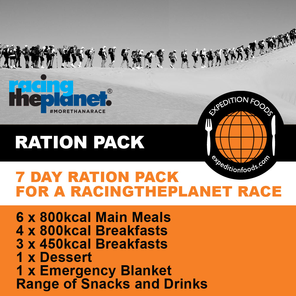 RacingThePlanet Ultramarathon 250km Nutrition Pack