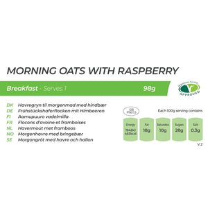 Morning Oats with Raspberry