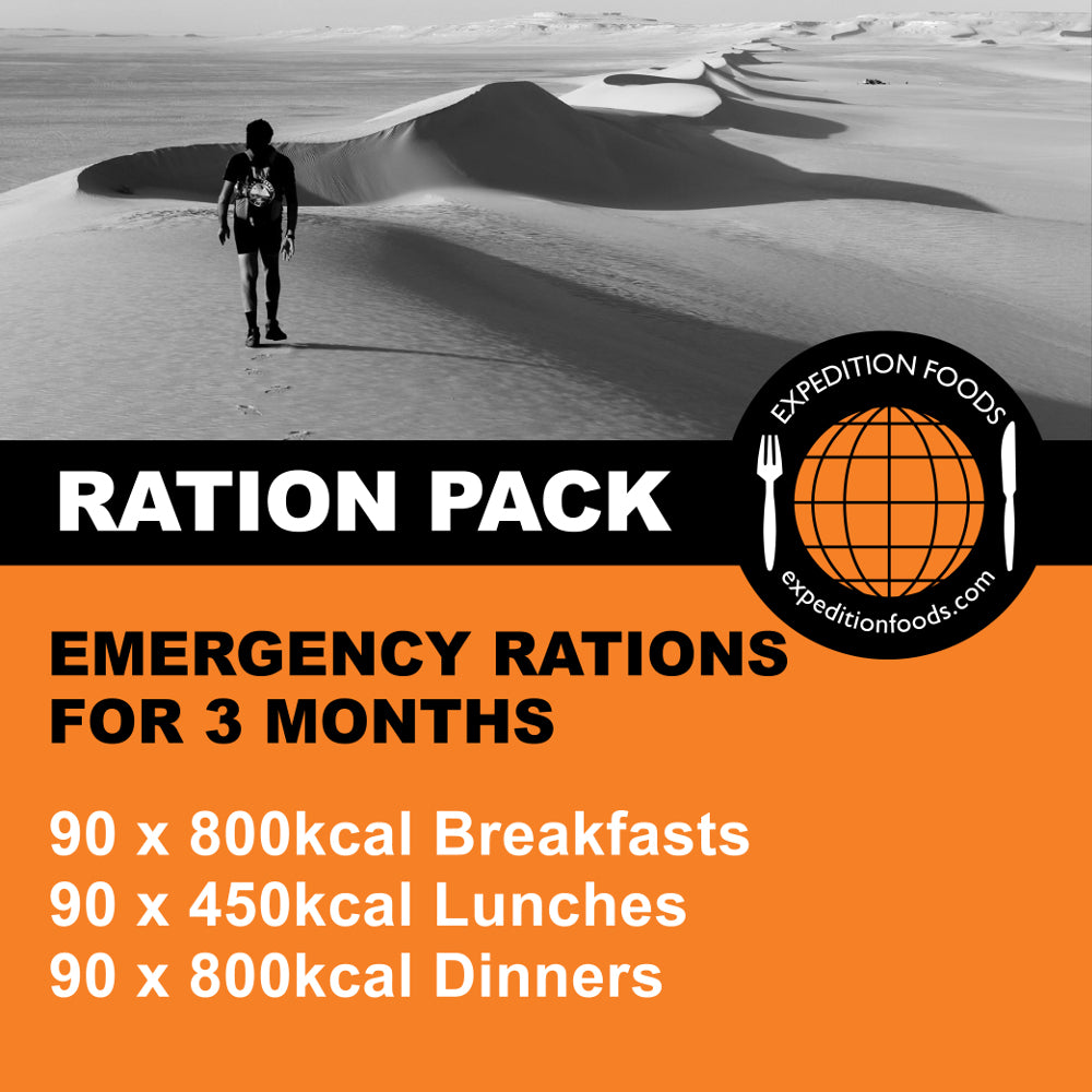 Expedition Foods Emergency Rations for 3 Months