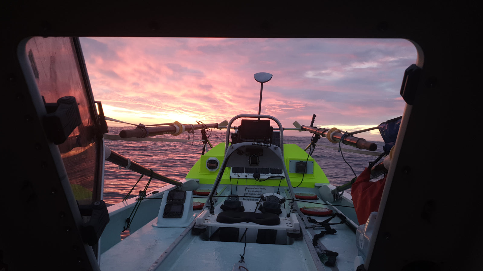 First New York to London Solo Row - Mark Delstanche