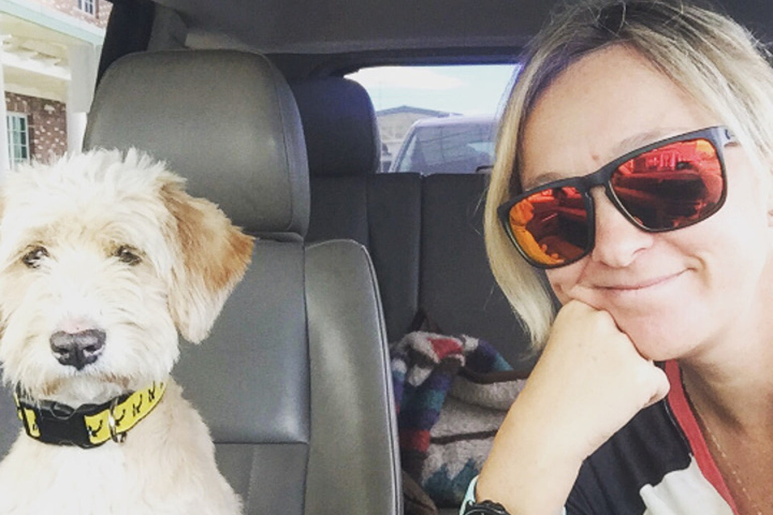 THE SCRUFFY AND FLUFFY DOG ADOPTED AT THE ATACAMA CROSSING BY AN AMERICAN DOCTOR