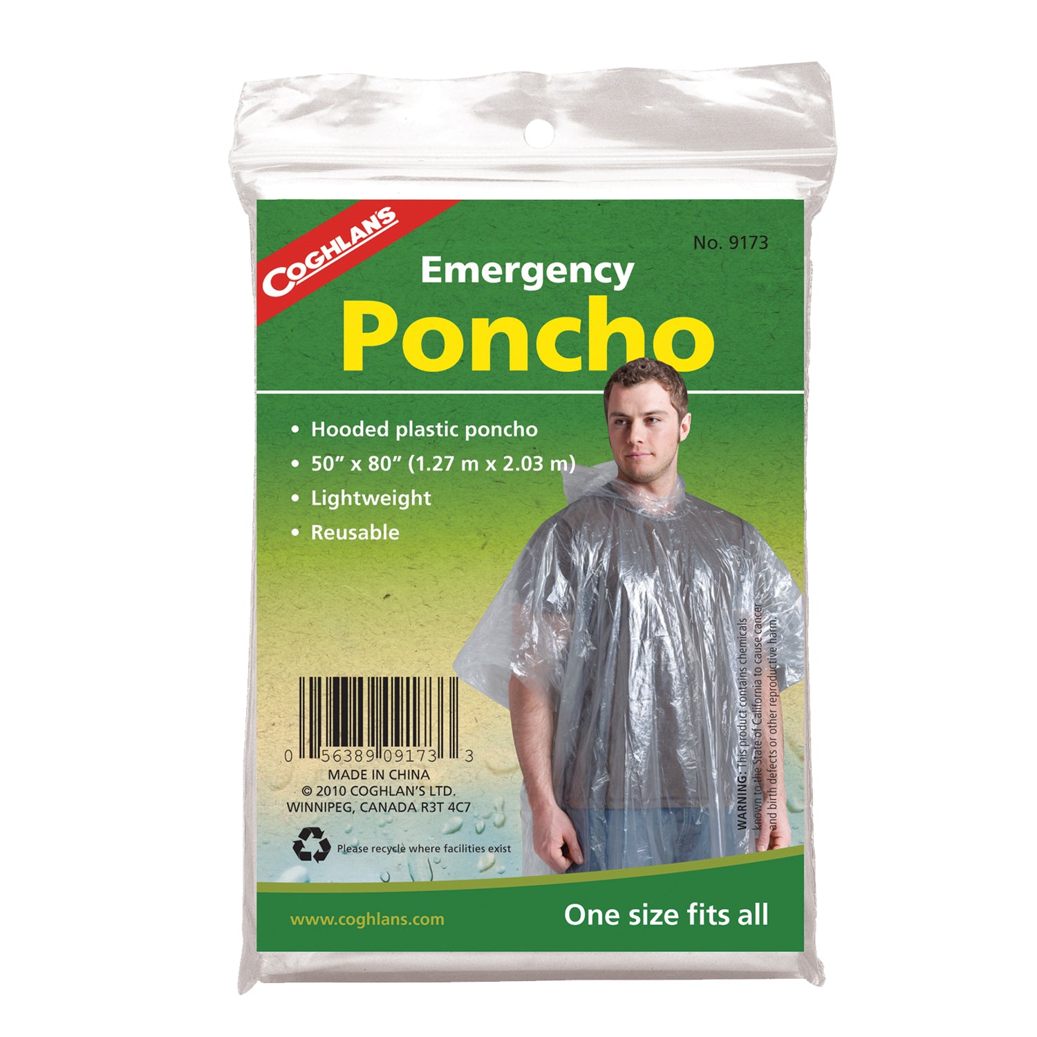 Coghlan's Emergency Poncho