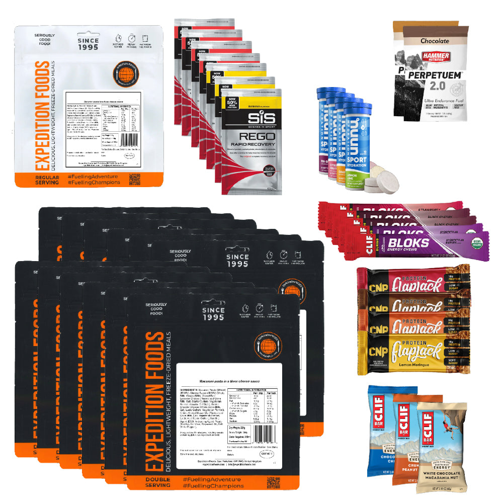 RacingThePlanet Ultramarathon 250km Nutrition Pack (1000kcal)