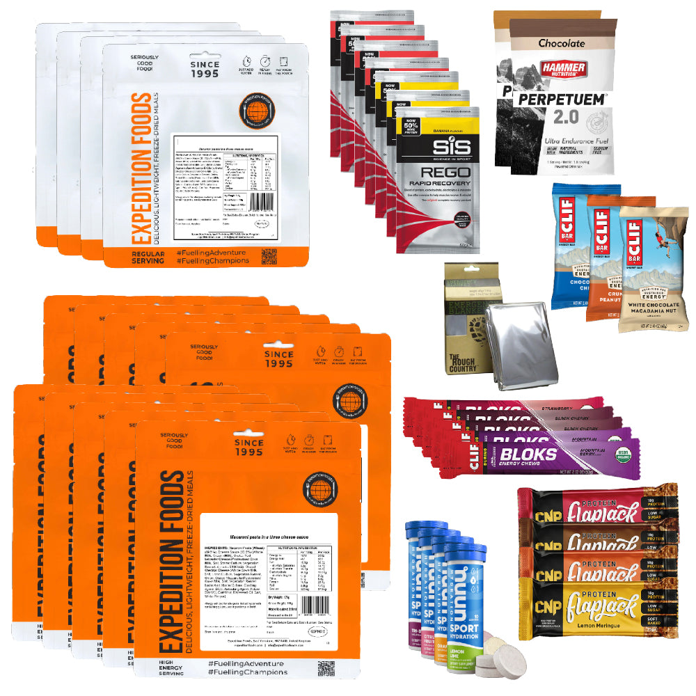 RacingThePlanet Ultramarathon 250km Vegetarian Nutrition Pack
