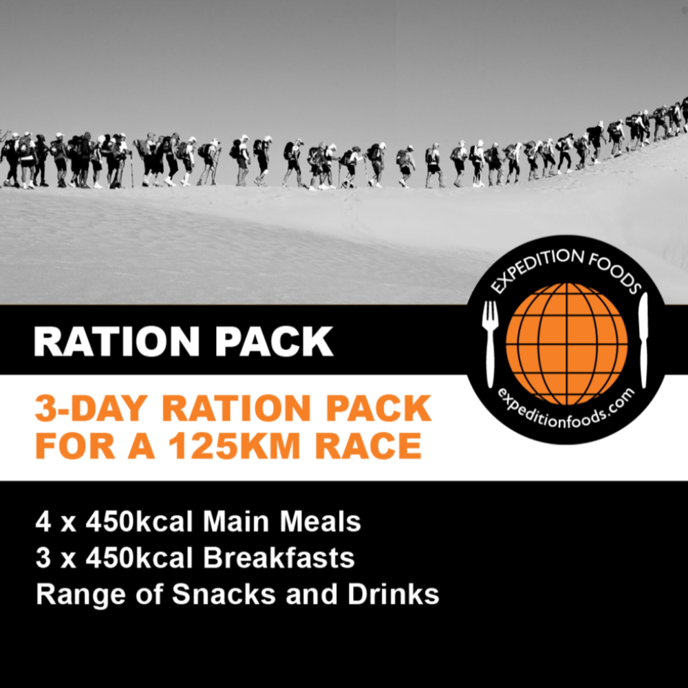 3-Day / 125km Nutrition Pack