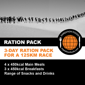 3-Day / 125km Nutrition Pack