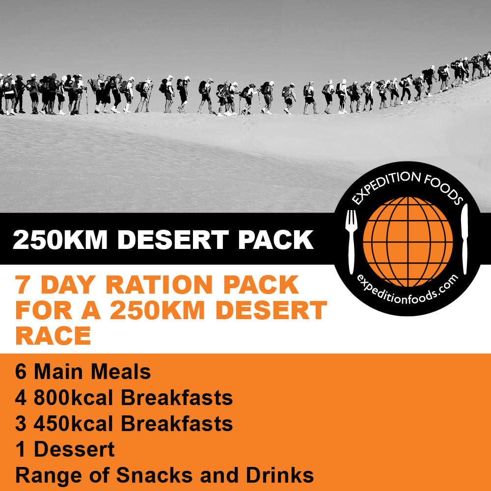 250km Desert Race Nutrition Pack