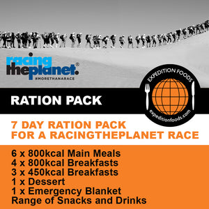 RacingThePlanet Ultramarathon 250km Nutrition Pack