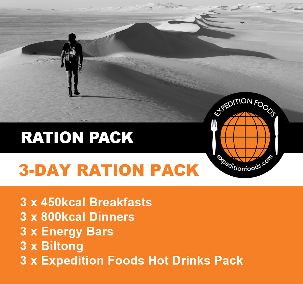 3-Day Ration Pack - Expedition Foods