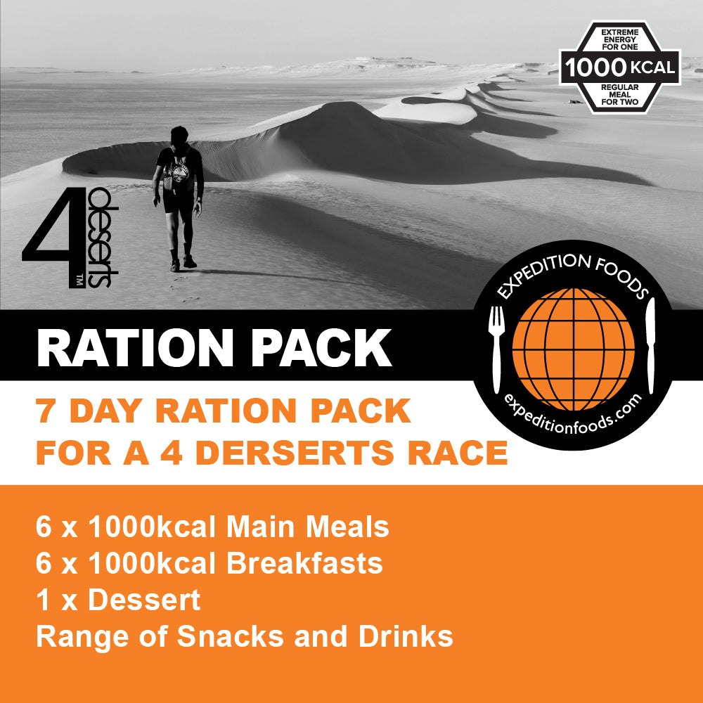4 Deserts 250km Nutrition Pack (1000kcal)