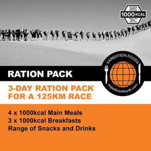 3-Day / 125km Nutrition Pack