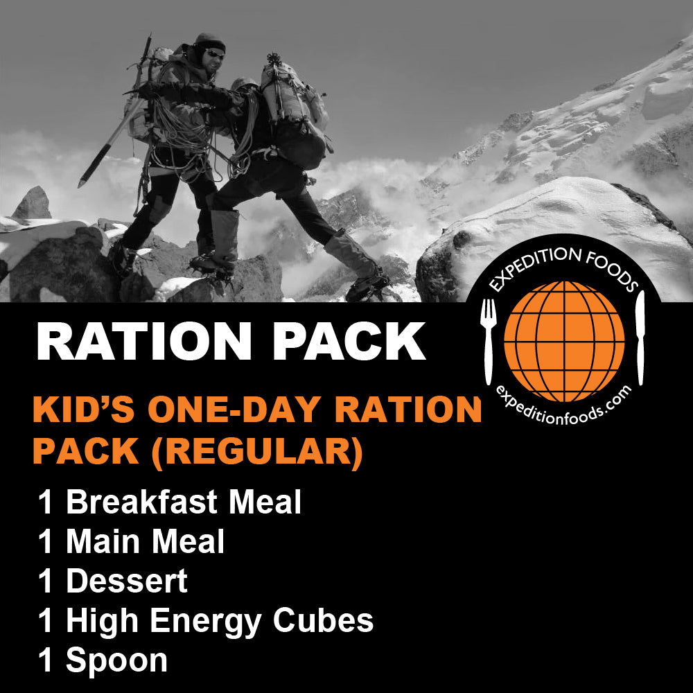 Kid's One-Day Ration Pack