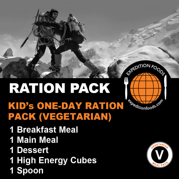 Kid's One-Day Ration Pack - Expedition Foods