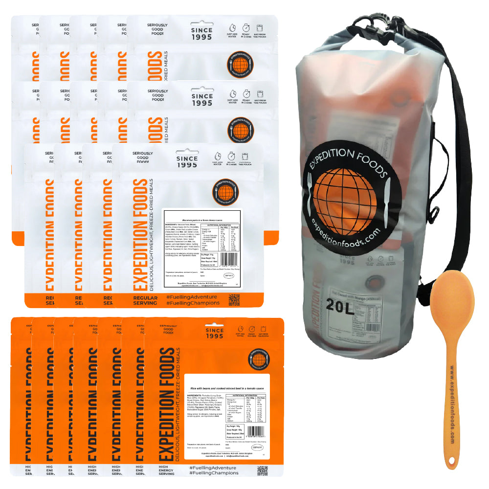 Expedition Foods Waterproof Meal Bag (7 Days)