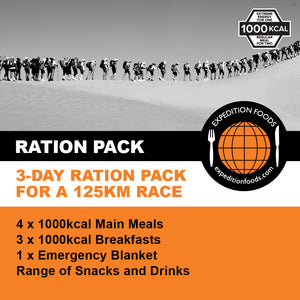 3-Day / 125km Nutrition Pack