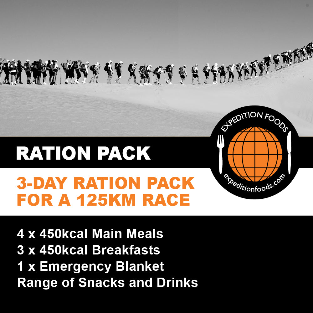 3-Day / 125km Nutrition Pack