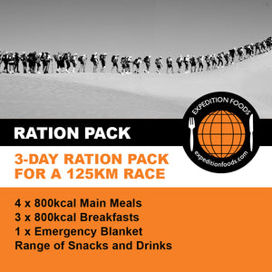 3-Day / 125km Nutrition Pack