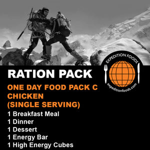 1-Day Food Pack C (Chicken)
