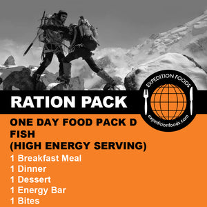 1-Day Food Pack D (Fish)