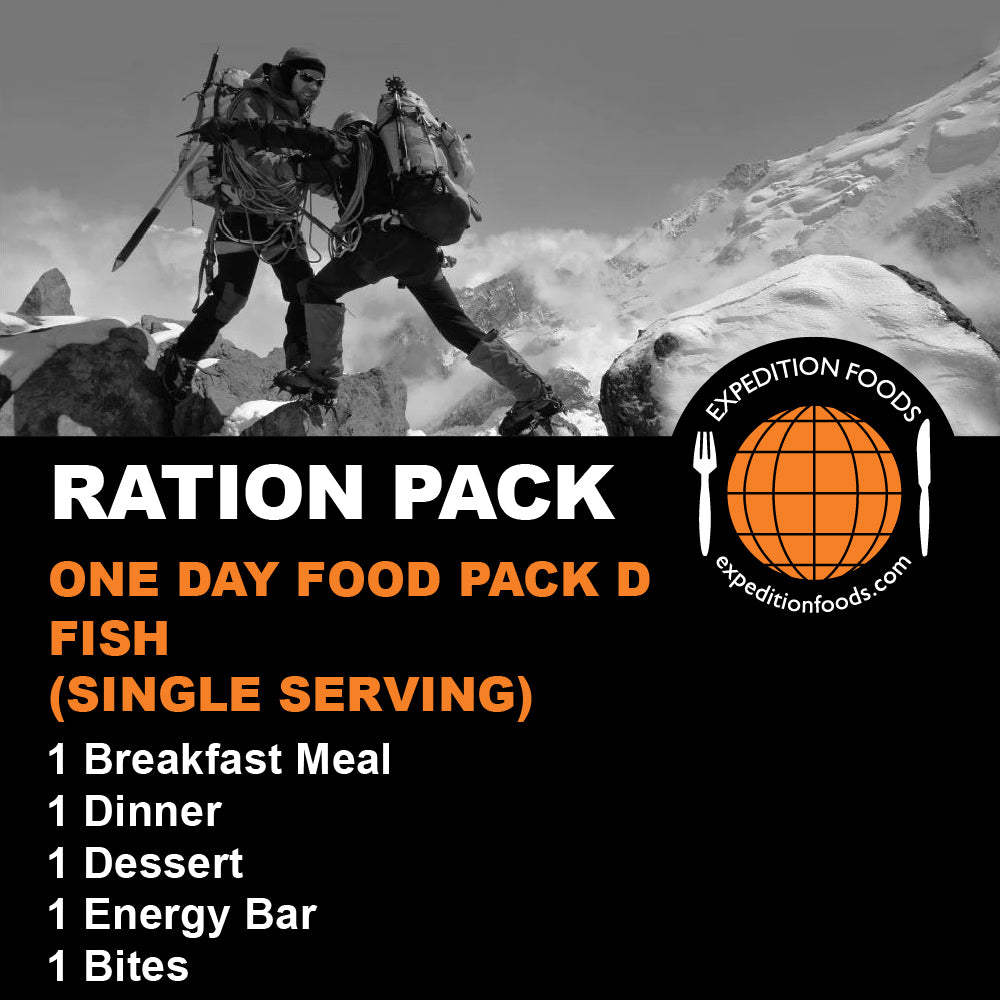 1-Day Food Pack D (Fish)