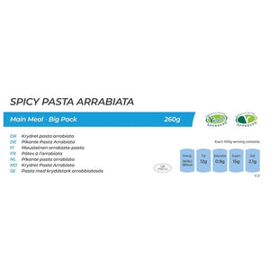 Spicy Pasta Arrabiata - Big Pack