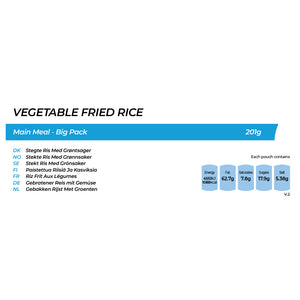 Vegetable Fried Rice | Freeze-Dried Meal - Big Pack