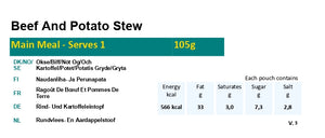 Beef and Potato Stew | Freeze-Dried Meal