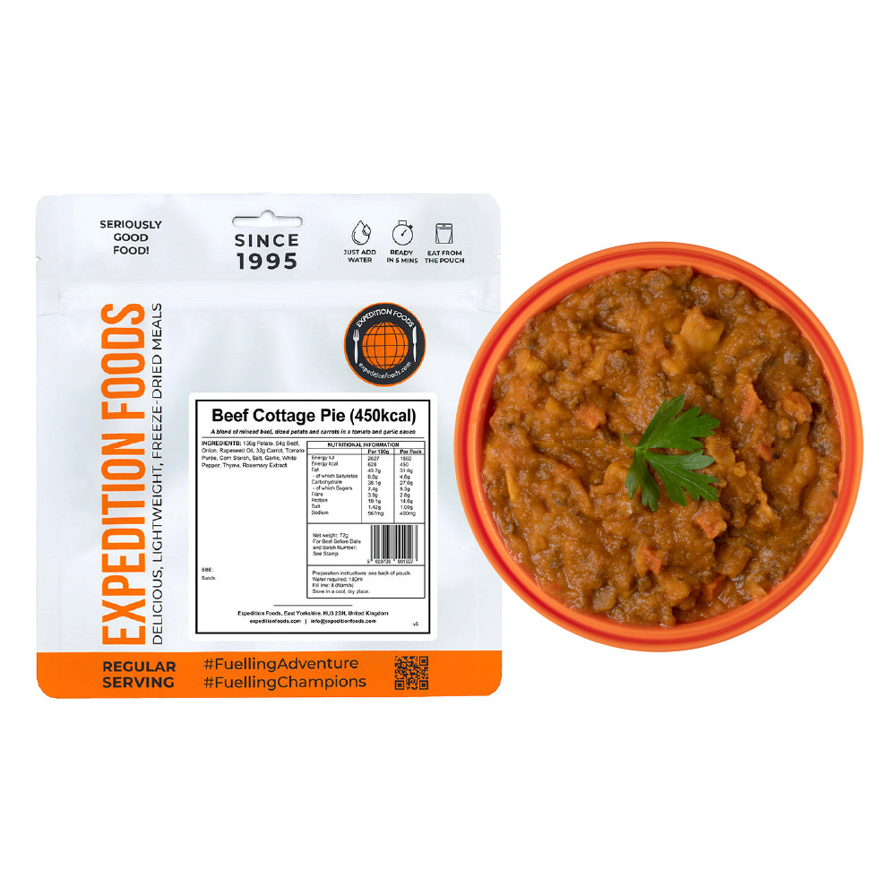 Beef Cottage Pie | Freeze-Dried Meal