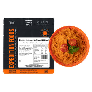 Chicken Korma with Rice | Freeze-Dried Meal
