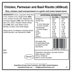 Chicken, Parmesan and Basil Risotto