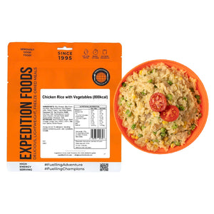Chicken Rice with Vegetables | Freeze-Dried Meal