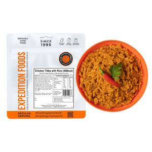 Chicken Tikka with Rice | Freeze-Dried Meal