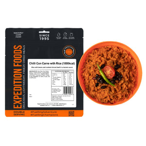 Chilli Con Carne with Rice | Freeze-Dried Meal