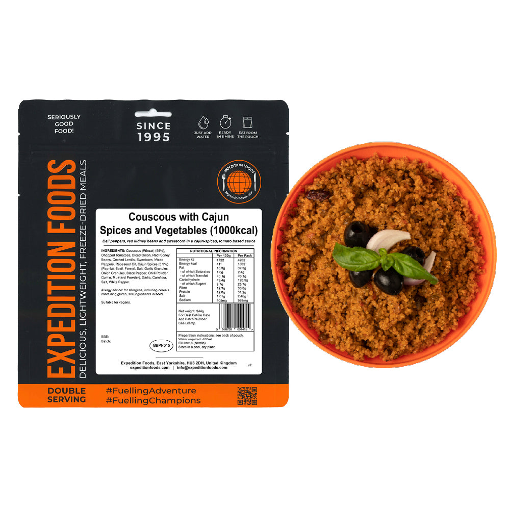 Couscous with Cajun Spices and Vegetables