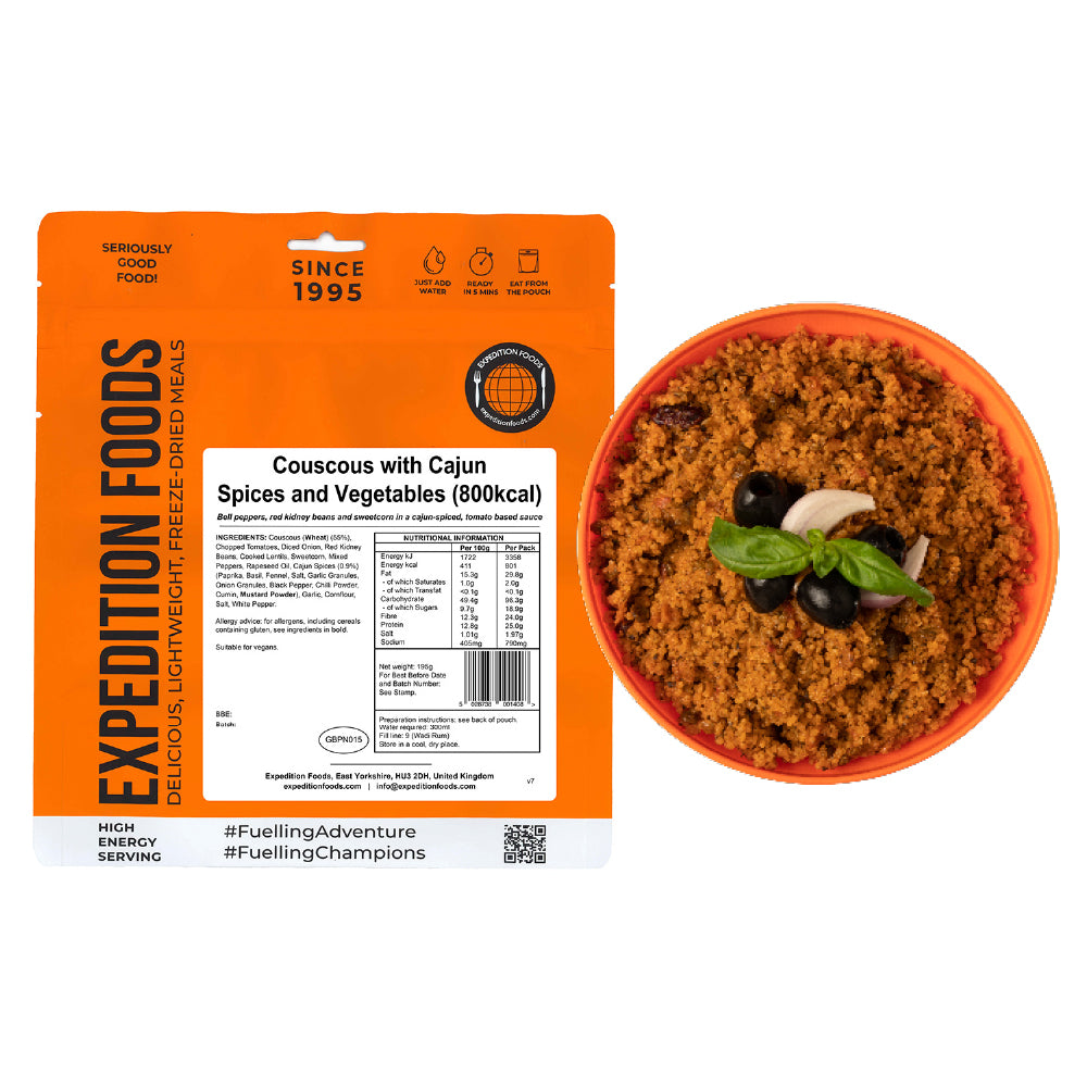 Couscous with Cajun Spices and Vegetables