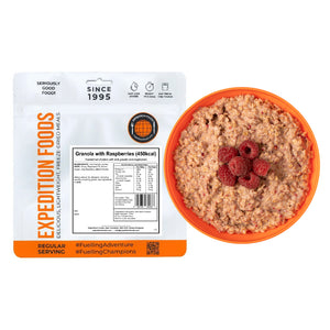 Granola with Raspberries | Freeze-Dried Meal