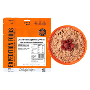 Granola with Raspberries | Freeze-Dried Meal