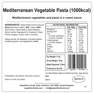 Mediterranean Vegetable Pasta