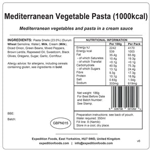 Mediterranean Vegetable Pasta