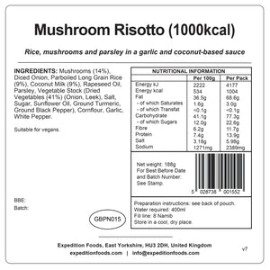 Mushroom Risotto