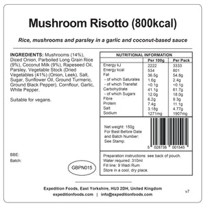 Mushroom Risotto
