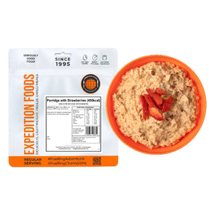 Porridge with Strawberries | Freeze-Dried Meal