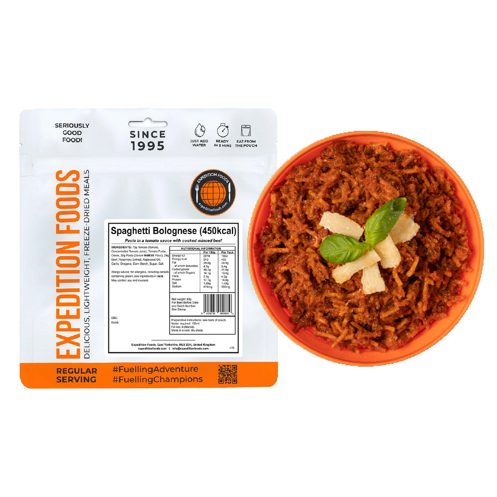 Spaghetti Bolognese | Freeze-Dried Meal