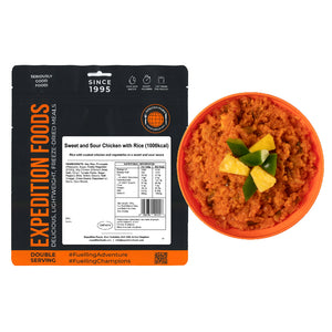 Sweet and Sour Chicken with Rice | Freeze-Dried Meal