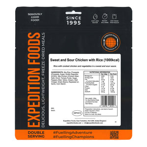 Sweet and Sour Chicken with Rice | Freeze-Dried Meal