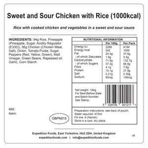 Sweet and Sour Chicken with Rice