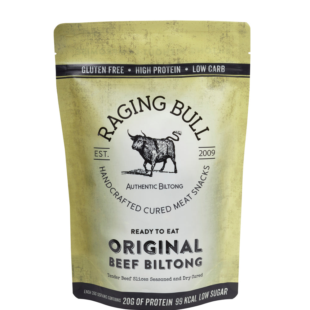 Raging Bull Original Beef Biltong