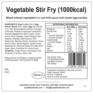 Vegetable Stir Fry