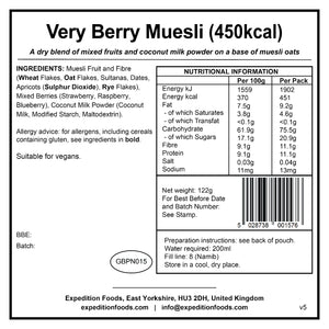Very Berry Muesli