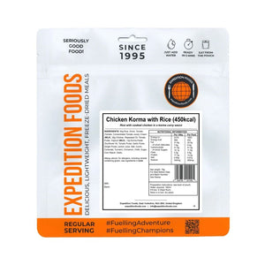 Chicken Korma with Rice | Freeze-Dried Meal